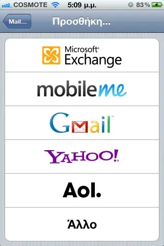 Επιλογή client για δημιουργία email στο ios 6