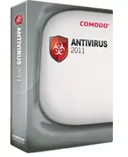 Συσκευασία λογισμικού Comodo Antivirus για αποτροπή μόλυνσης pc