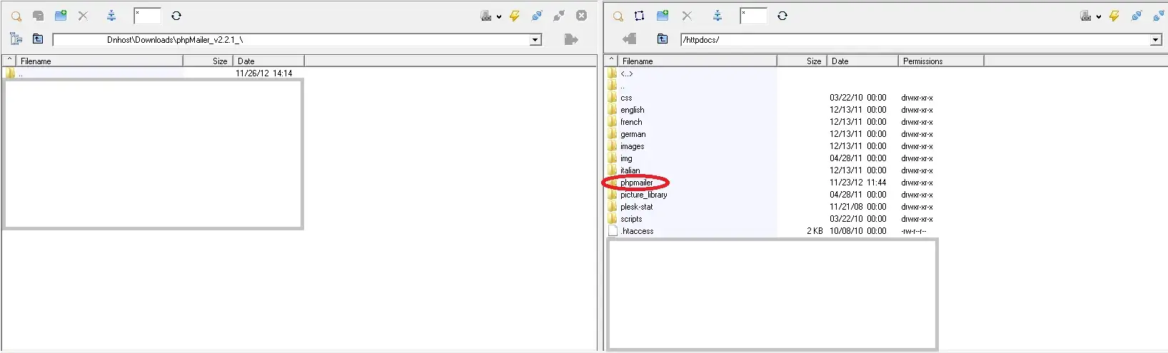 Λήψη όλων των αρχείων του Php Mailer