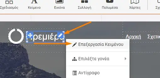 Προσθήκη λογότυπου στο Site Pro